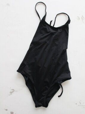 H&M Black One Piece Swimsuit Size US 8 EUR 38